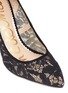 Detail View - Click To Enlarge - SAM EDELMAN - 'Hazel' floral guipure lace pumps