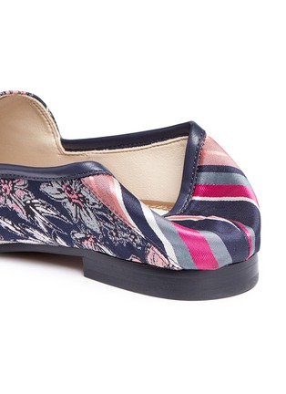  - SAM EDELMAN - 'Loraine' horsebit floral jacquard step-in loafers