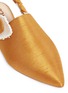Detail View - Click To Enlarge - SAM EDELMAN - 'Rivers' rope slingback satin flats