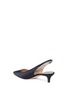 Detail View - Click To Enlarge - SAM EDELMAN - 'Ludlow' slingback satin pumps