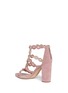 Detail View - Click To Enlarge - SAM EDELMAN - 'Yuli' dome stud eyelet strap suede sandals