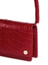 Detail View - Click To Enlarge - STALVEY - Small alligator leather crossbody clutch
