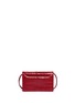 Back View - Click To Enlarge - STALVEY - Small alligator leather crossbody clutch