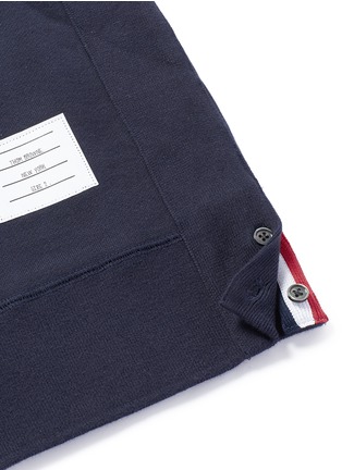 Detail View - Click To Enlarge - THOM BROWNE  - Stripe sleeve sweatshirt