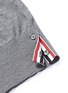 Detail View - Click To Enlarge - THOM BROWNE  - Stripe intarsia wool cardigan