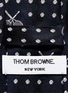 Detail View - Click To Enlarge - THOM BROWNE  - Hector and tennis racket jacquard silk tie