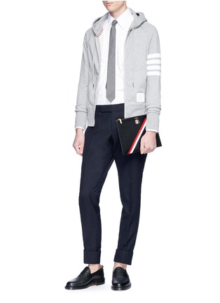 Figure View - Click To Enlarge - THOM BROWNE  - Patch pocket shirt