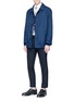 Figure View - Click To Enlarge - THOM BROWNE  - Detachable lining parka