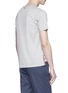 Back View - Click To Enlarge - THOM BROWNE  - Stripe pocket T-shirt