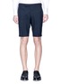 Main View - Click To Enlarge - THOM BROWNE  - Stripe outseam shorts