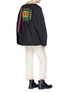 Figure View - Click To Enlarge - GUCCI - Logo print padded cotton parka