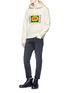 Figure View - Click To Enlarge - GUCCI - Logo print hoodie