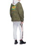 Figure View - Click To Enlarge - GUCCI - Logo print washed cotton parka