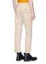 Back View - Click To Enlarge - GUCCI - Logo stamp print chinos