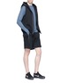 Figure View - Click To Enlarge - PARTICLE FEVER - Belted sweat shorts