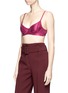Front View - Click To Enlarge - SIRLOIN - Sandwashed silk bra