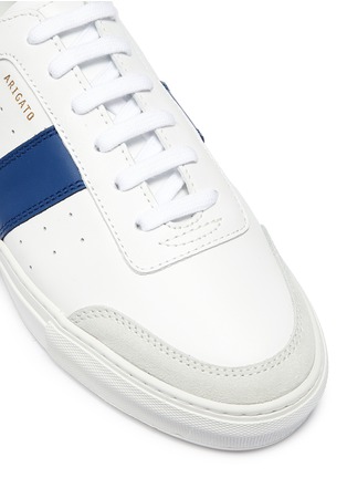 Detail View - Click To Enlarge - AXEL ARIGATO - 'Dunk' contrast stripe leather sneakers