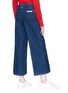 Back View - Click To Enlarge - MARC JACOBS - Cropped wide leg denim pants