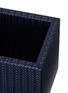 Detail View - Click To Enlarge - PINETTI - Firenze leather pencil holder – Navy