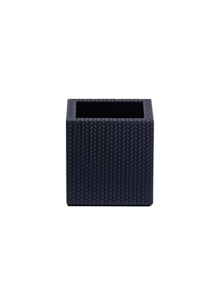 Main View - Click To Enlarge - PINETTI - Firenze leather pencil holder – Navy