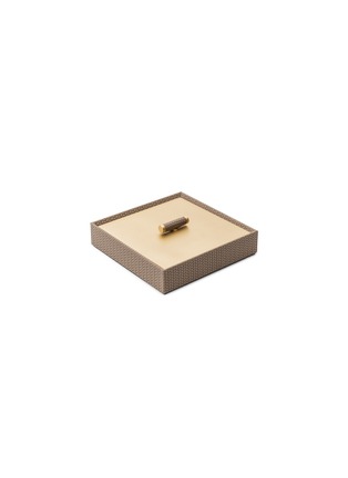 Main View - Click To Enlarge - PINETTI - Iside square box – Taupe
