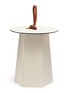 Main View - Click To Enlarge - PINETTI - Liverpool medium leather folding table – Cream