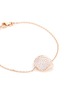 Detail View - Click To Enlarge - ANYALLERIE - 'Rose Petal' diamond 18k rose gold bracelet