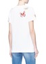 Back View - Click To Enlarge - VALENTINO GARAVANI - Butterfly embellished T-shirt