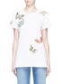 Main View - Click To Enlarge - VALENTINO GARAVANI - Butterfly embellished T-shirt