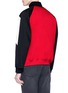 Back View - Click To Enlarge - MAISON MARGIELA - Colourblock track jacket