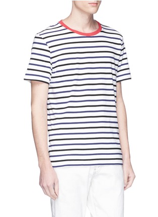 Detail View - Click To Enlarge - MAISON MARGIELA - Stripe T-shirt 3-pack set