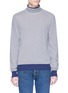 Main View - Click To Enlarge - MAISON MARGIELA - Stripe turtleneck sweater
