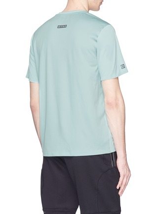 Back View - Click To Enlarge - DYNE - 'Combo' chest pocket performance T-shirt