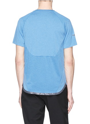 Back View - Click To Enlarge - DYNE - 'Papert' panelled performance T-shirt