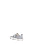 Figure View - Click To Enlarge - GOLDEN GOOSE - 'California' glitter coated leather toddler sneakers