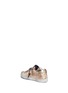 Figure View - Click To Enlarge - GOLDEN GOOSE - 'Superstar' glitter coated calfskin leather toddler sneakers