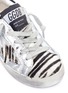 Detail View - Click To Enlarge - GOLDEN GOOSE - 'Superstar' laminated leather toddler sneakers