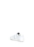 Figure View - Click To Enlarge - GOLDEN GOOSE - 'Superstar' glitter star appliqué leather toddler sneakers