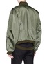 Back View - Click To Enlarge - MAISON MARGIELA - Cutout hem bomber jacket