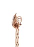 Detail View - Click To Enlarge - STEPHEN WEBSTER - 'Crystal Haze' diamond crystal 18k rose gold drop earrings