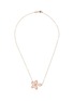 Main View - Click To Enlarge - STEPHEN WEBSTER - Crystal Haze diamond 18k rose gold floral pendant necklace