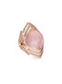 Main View - Click To Enlarge - STEPHEN WEBSTER - 'Crystal Haze' diamond crystal 18k rose gold cutout ring