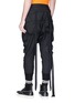 Back View - Click To Enlarge - BEN TAVERNITI UNRAVEL PROJECT  - Logo strap cargo jogging pants