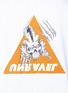 Detail View - Click To Enlarge - BEN TAVERNITI UNRAVEL PROJECT  - Skull logo print T-shirt