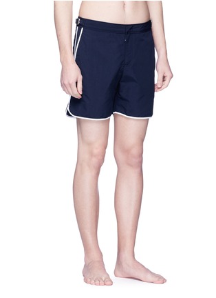 Figure View - Click To Enlarge - ORLEBAR BROWN - 'Bulldog' contrast trim swim shorts