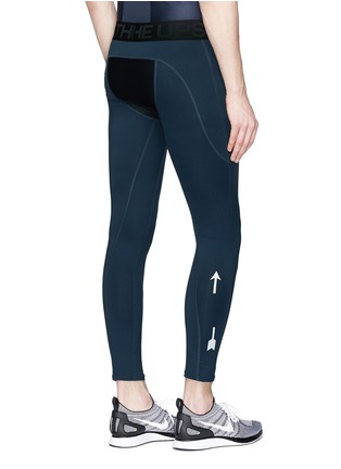 Back View - Click To Enlarge - THE UPSIDE - 'John' logo waistband compression leggings