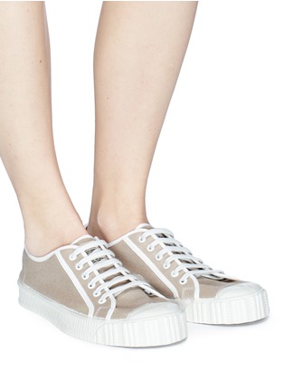 Figure View - Click To Enlarge - SPALWART - 'Special Low' canvas sneakers