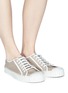 Figure View - Click To Enlarge - SPALWART - 'Special Low' canvas sneakers