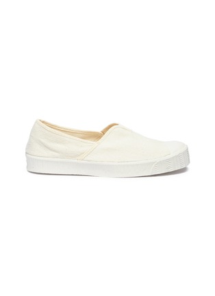 Main View - Click To Enlarge - SPALWART - 'Special' linen skate slip-ons