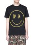 Main View - Click To Enlarge - PALM ANGELS - X Smiley® print T-shirt